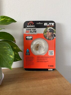 Walker's Game Ear HD Elite Electronic Earbuds - Orange/Black Packaging